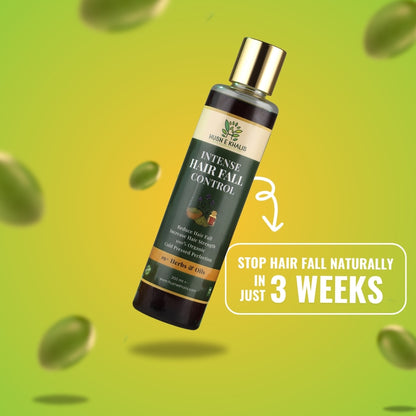 Husn-e-Khalis Intense Hair Fall Control Oil - 200ml (Men & Women)