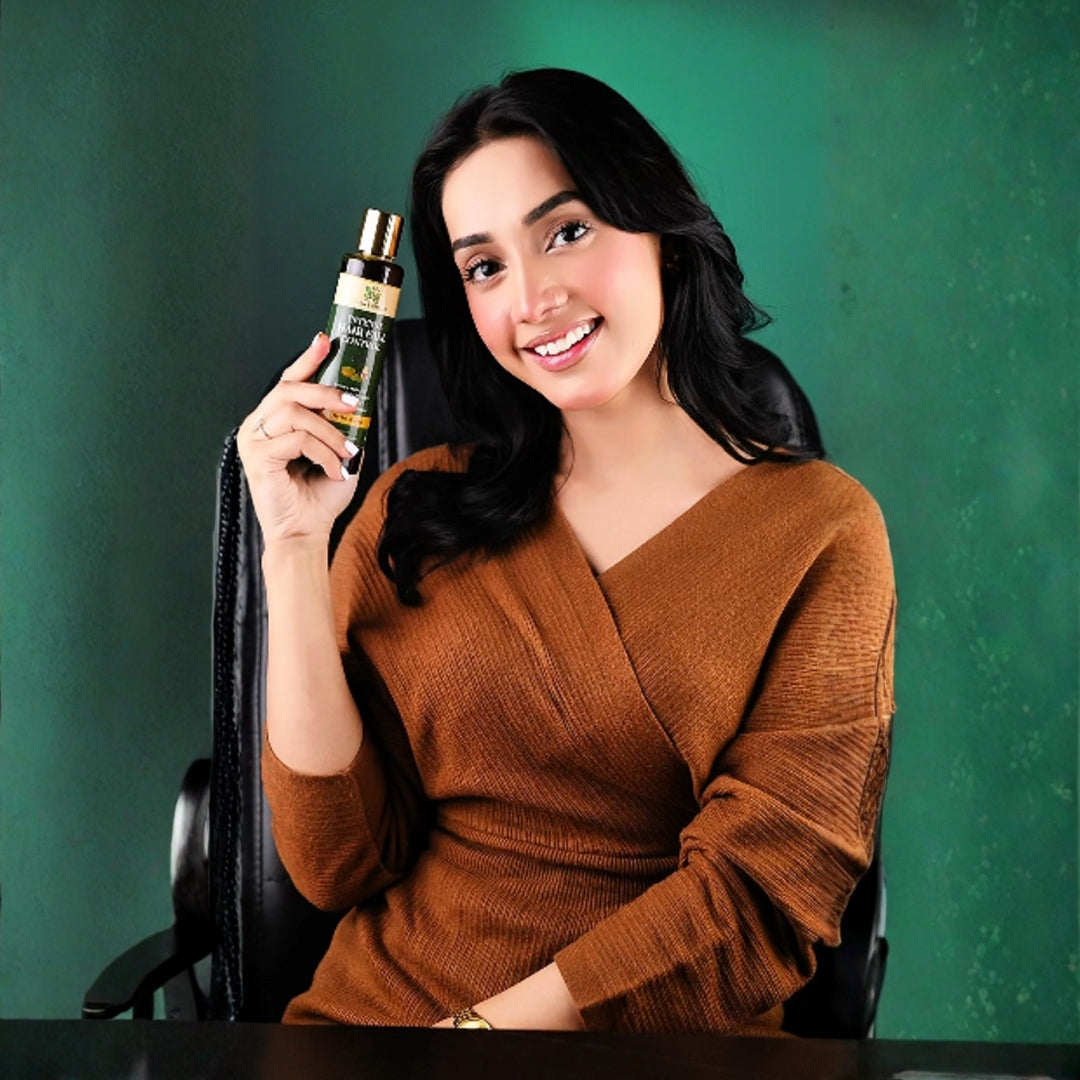 Husn-e-Khalis Intense Hair Fall Control Oil - 200ml (Men & Women)